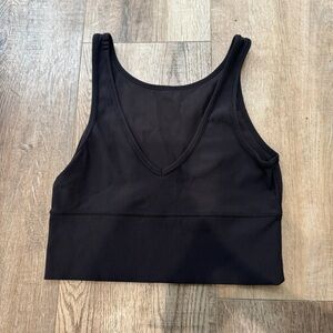 lululemon athletica Midnight Black Tank Top